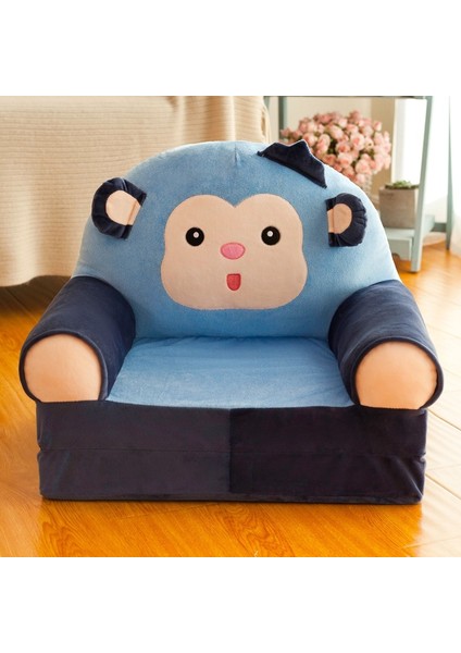 4 Katmanlı Çocuk Katlanır Peluş Çizgi Film Kanepe Çıkarılabilir, Yıkanabilir ve Açılabilir (Yurt Dışından)