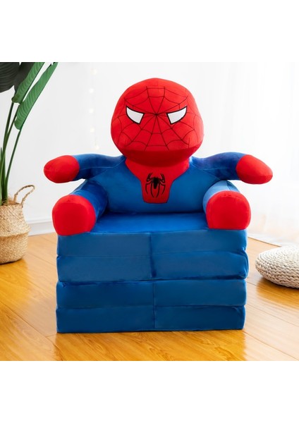 4 Katmanlı Çocuk Katlanır Peluş Çizgi Film Kanepe Çıkarılabilir, Yıkanabilir ve Açılabilir (Yurt Dışından)