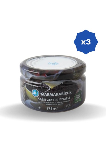 Zeytin Ezmesi 175 gr - (3 Adet)