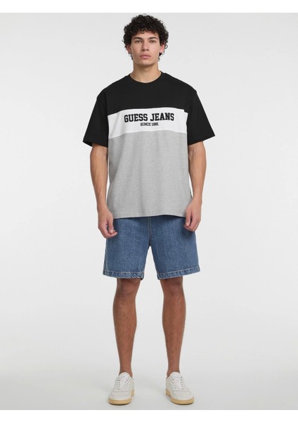 Guess Erkek Mavi Yatay Çizgili Tişört fiyatları