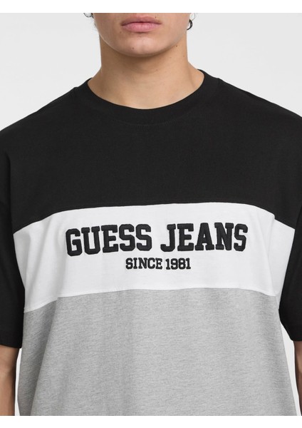 Guess Erkek Mavi Yatay Çizgili Tişört fırsatları