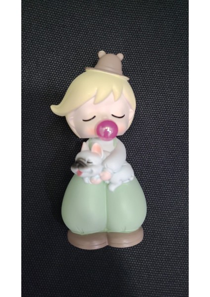 Bobblehead Çizgi Film Kız Reçine Kafası Sallanan Oyuncak Şık Figür Süsleme Dekorasyon 1 Adet
