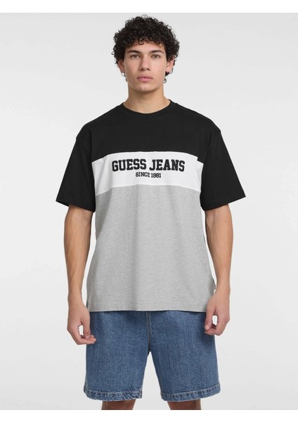 Guess Erkek Mavi Yatay Çizgili Tişört modelleri