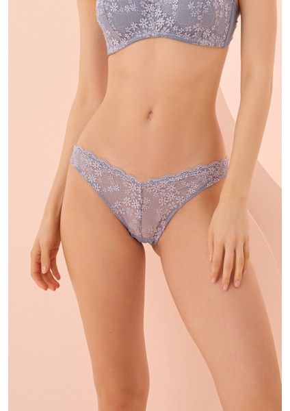 Mavi Daphe V Slip Külot
