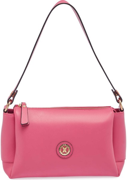 Pembe Hakiki Deri Kadın Omuz Çantası - S25Y1BC78734-H68