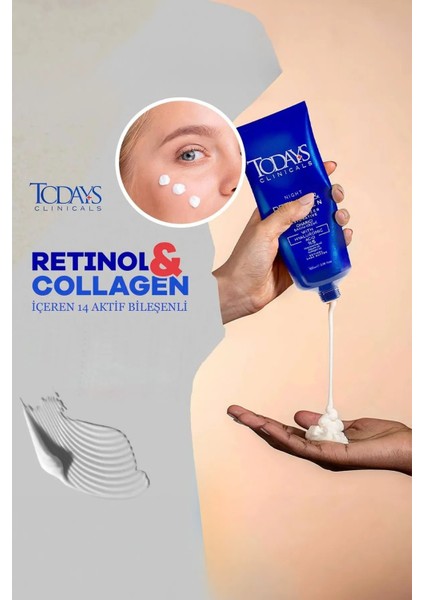 Onarıcı Krem - Retinol Shea Butter Hyaluronic Acıd %5 Collagen % 2 Arbutin % 2