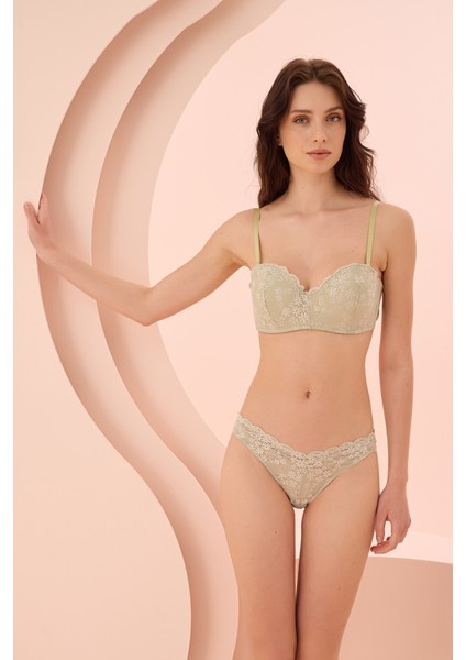 Yeşil Daphe V Slip Külot fiyatları