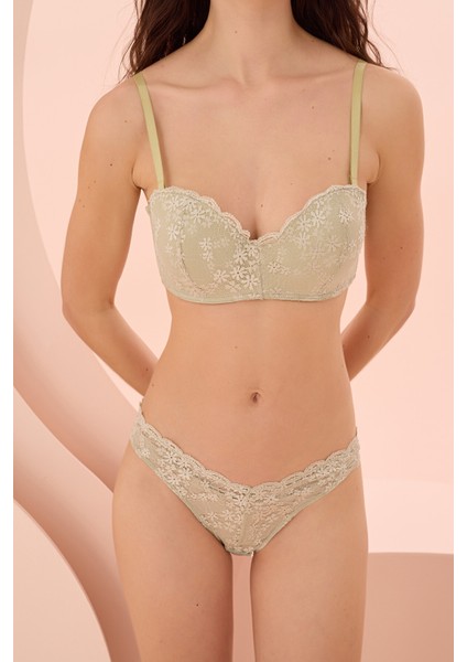 Yeşil Daphe V Slip Külot modelleri