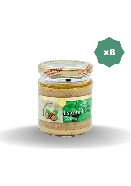 Fındık Ezmesi 180 gr - (6 Adet)