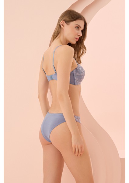 Mavi Daphe Straplez Desteksiz Tek Sütyen modelleri