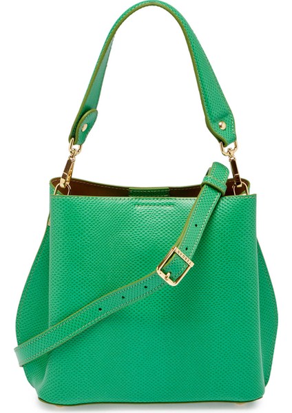 Yeşil Hakiki Deri Kadın Omuz Çantası - S24K1BC80285-J25 modelleri
