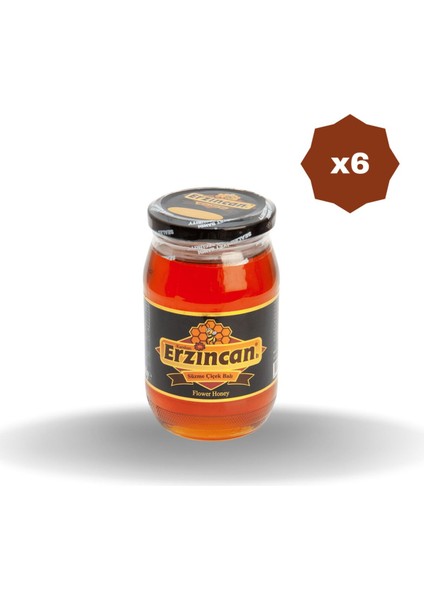 Süzme Çiçek Balı 225 gr - (6 Adet)