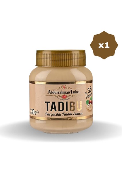 Tadıbu Fındık Ezmesi Parçacıklı 330 gr - (1 Adet)