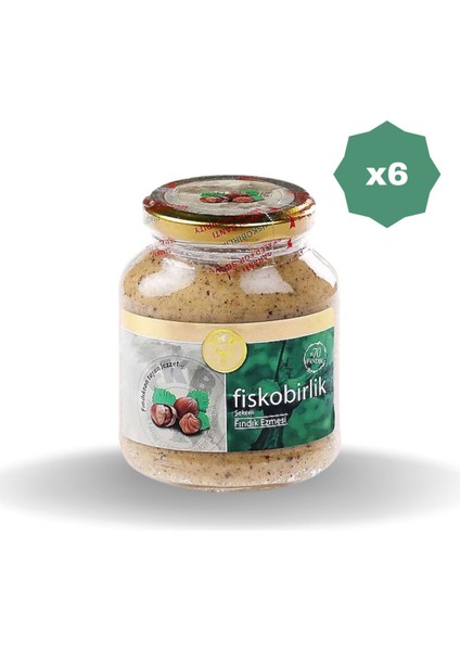Fındık Ezmesi 300 gr - (6 Adet)