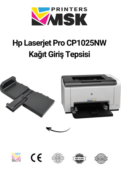 Hp Laserjet Pro CP1025NW Kağıt Giriş Tepsisi