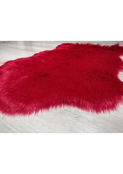 Yamalıhome Peluş Halı Apost Kırmızı Post Halı indirimleri