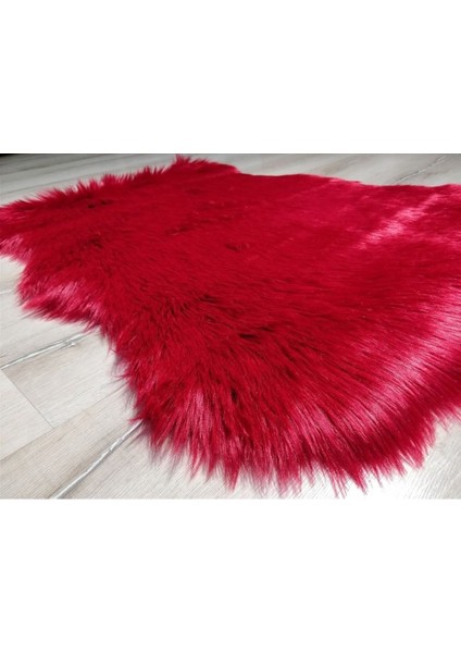 Yamalıhome Peluş Halı Apost Kırmızı Post Halı fırsatları