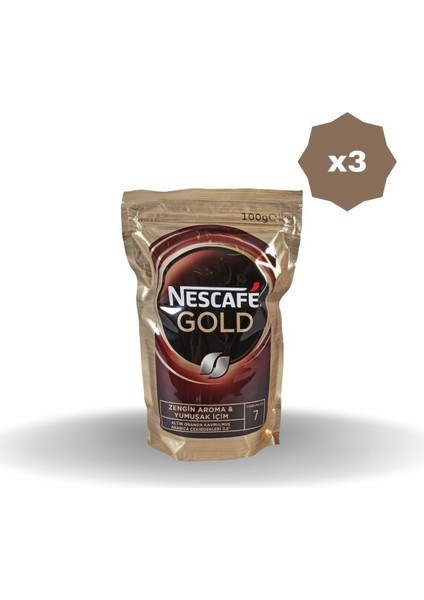 Gold Yedek 100 gr x 3 Adet