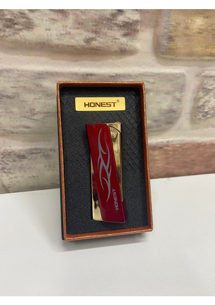 Marka Kahverengi Sarı Gri Desenli Kişiye Özel Çakmak modelleri
