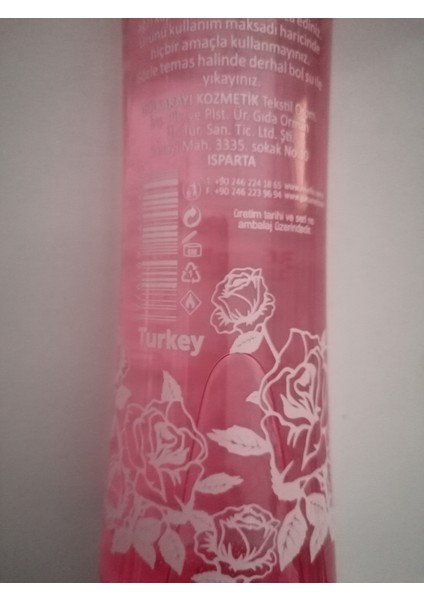 Gülsarayı Gül Kolonyası 360 ml