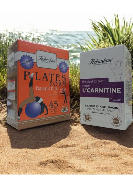 L'carnitineli Detoks Form Seti Pilates Form Çay 45 Li & L'carnite Macun 420 gr modelleri