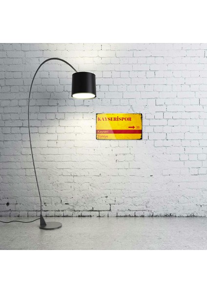 Kayserispor Metal Posteri - Sokak Tabelası Görünümlü Parlak Tablo / Eskitme fiyatları