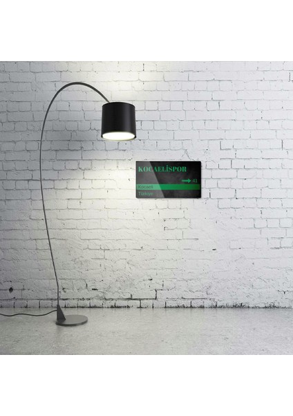 Kocaelispor Metal Posteri - Sokak Tabelası Görünümlü Parlak Tablo / Eskitme fiyatları