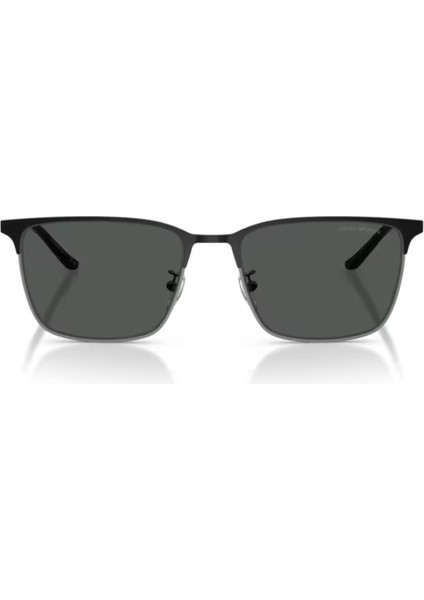 Ea 2164D 300187 57 Unisex Kare Siyah Kombine Kemik Güneş Gözlüğü fiyatları