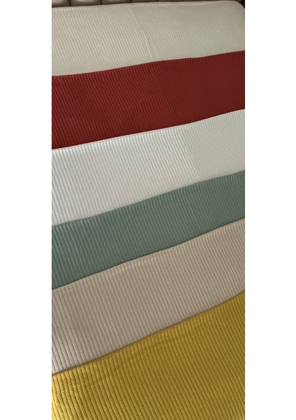 Saç Örgü Modelli Çift Kişilik Pamuklu Pike Beyaz 220 x 220 cm fırsatları