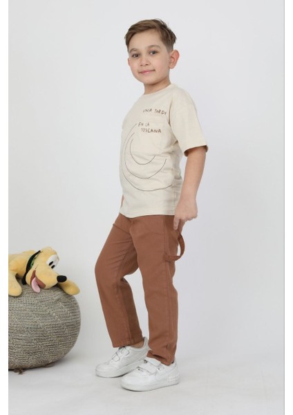 Erkek Mevsimlik Gabardin Pantolon Tshirt Takım indirimleri