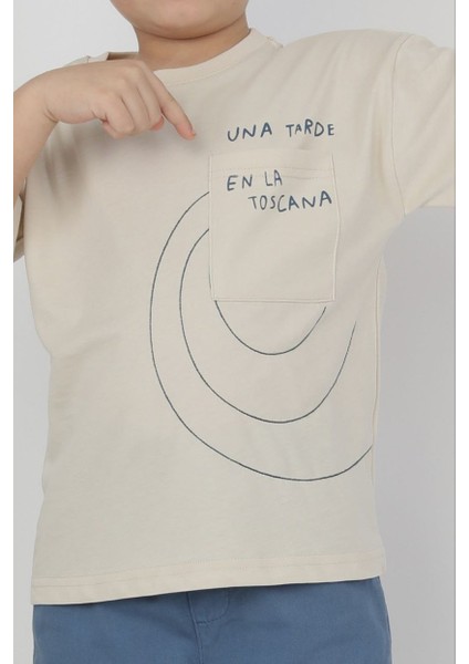 Erkek Mevsimlik Gabardin Pantolon Tshirt Takım