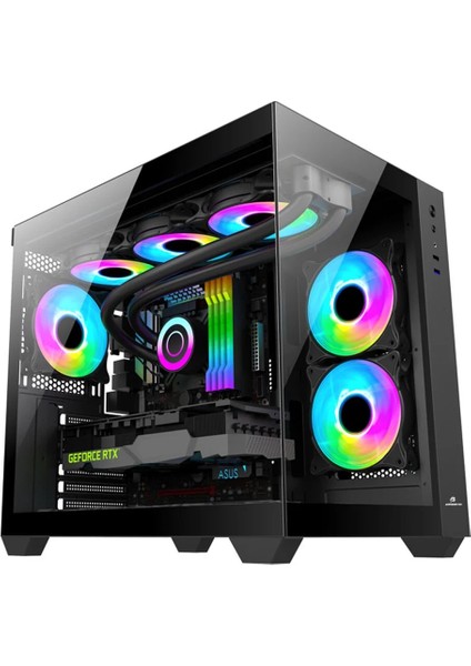 Pesus Gaming Ryzen 7 5700X 32GB Ram 1tb M.2 Nvme SSD 8gb RTX4060 Oyuncu Bilgisayarı