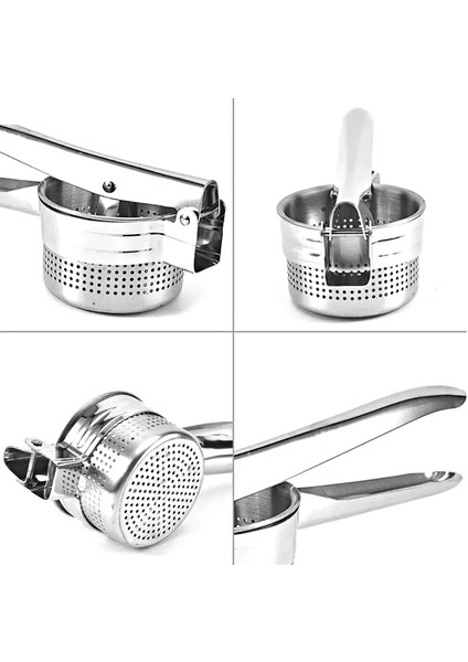 Patates Ezici Press Meyve Nar Sıkacağı Patates Püre Yapıcı Mutfak Hazneli Çelik Mevye Limon Sıkacak fiyatları