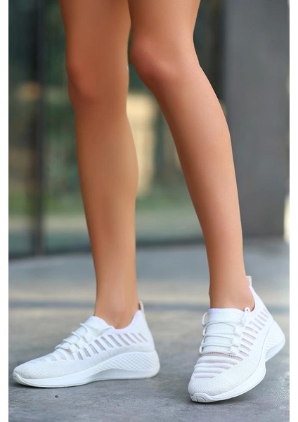 Wina Beyaz Triko Spor Ayakkabı indirimleri