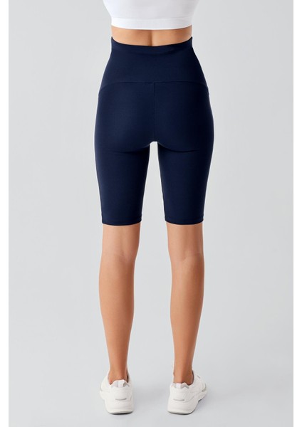 Biyeli Diz Üstü Biker Esnek Ayarlanabilir Bel Hamile Tayt T27 indirimleri