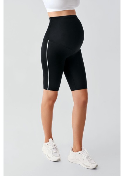 Biyeli Diz Üstü Biker Esnek Ayarlanabilir Bel Hamile Tayt T27 modelleri