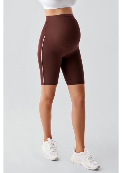 Biyeli Diz Üstü Biker Esnek Ayarlanabilir Bel Hamile Tayt T27 modelleri