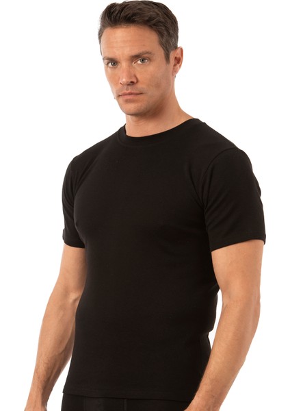 Özkan 12420 Erkek %100 Pamuklu Süprem Yumuşak Rahat Kapalı Yaka Kısa Kollu T-Shirt fırsatları