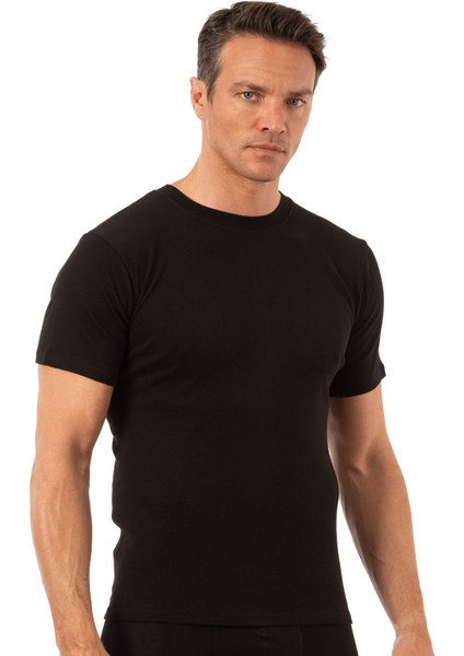 Özkan 12420 Erkek %100 Pamuklu Süprem Yumuşak Rahat Kapalı Yaka Kısa Kollu T-Shirt indirimleri