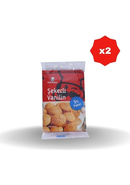 Şekerli Vanilin 5'li x 2 Adet