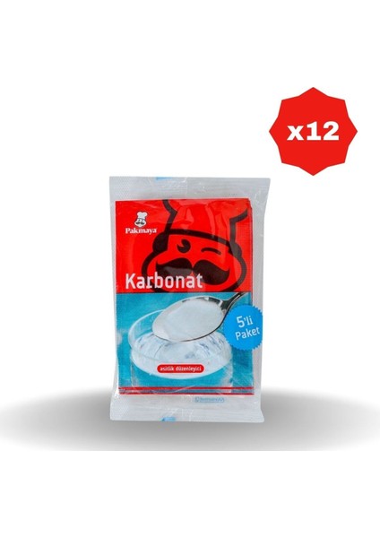 Karbonat 5'li x 12 Adet