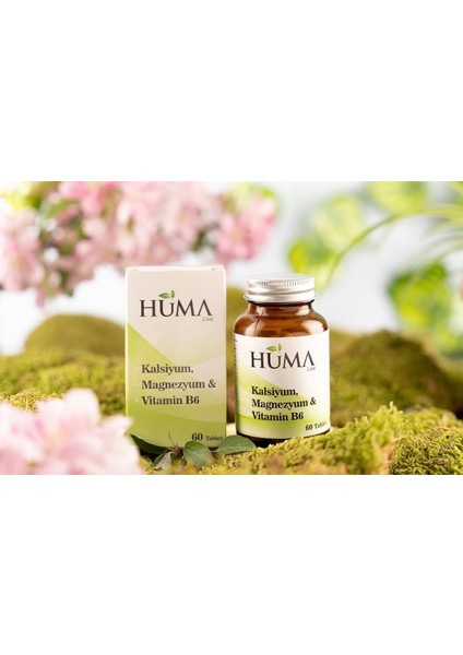 - Kalsiyum, Magnezyum & Vitamin B6 Huma