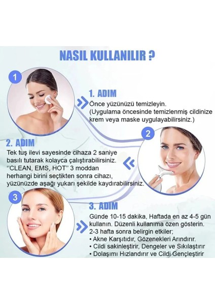 Sermetsüsdünyasıyüz ve Boyun Kırşıklık Giderici Ems Güzellik Cihaz fırsatları