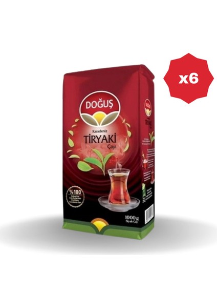 Tiryaki Çay 1 kg - (6 Adet)