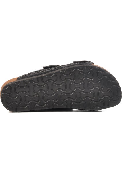 Siyah Taş Işlemeli Hafif Kadın Terlik PC-7552 Z indirimleri