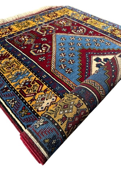 El Dokuma Sıfır Yahyalı Halısı 103X175 Kök Boya Yolluk Yün Halı fiyatları