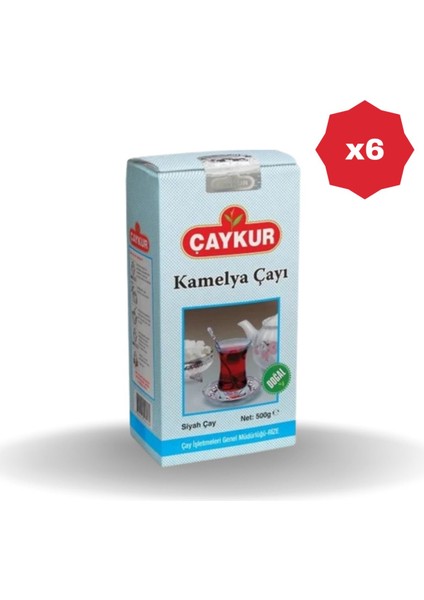 Kamelya Çay 500 gr - (6 Adet)