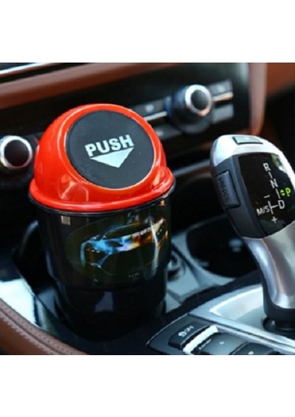 Araç Içi Çöp Kutusu Kırmızı