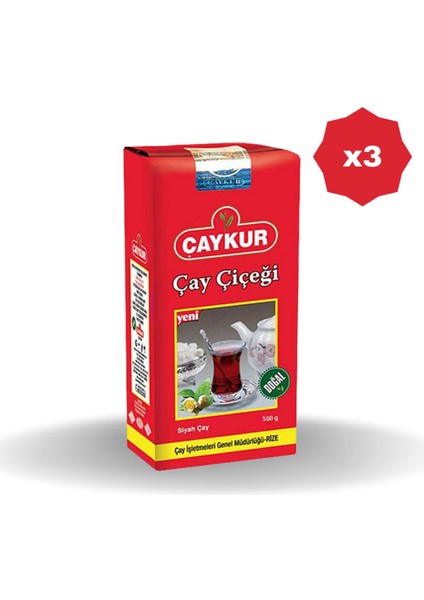 Çay Çiçeği Çay 500 gr - (3 Adet)