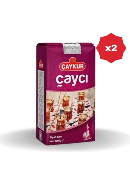 Çaycı Çay 1 kg - (2 Adet)